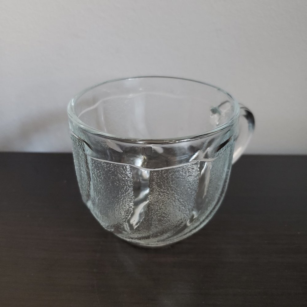 Arcoroc France Glass Coffee Tea Mugs